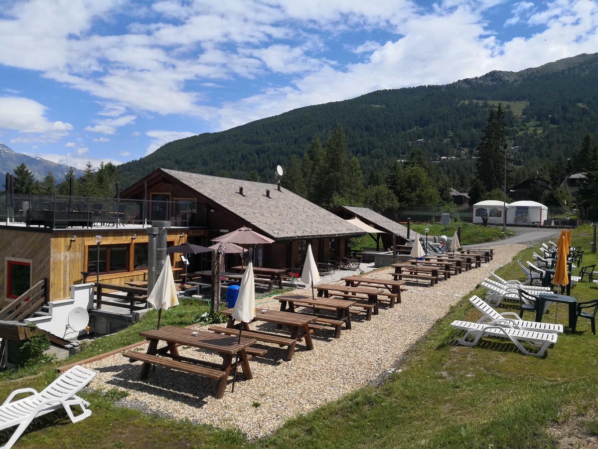 Oulx Restaurant Hotel Chalet Del Sole מראה חיצוני תמונה